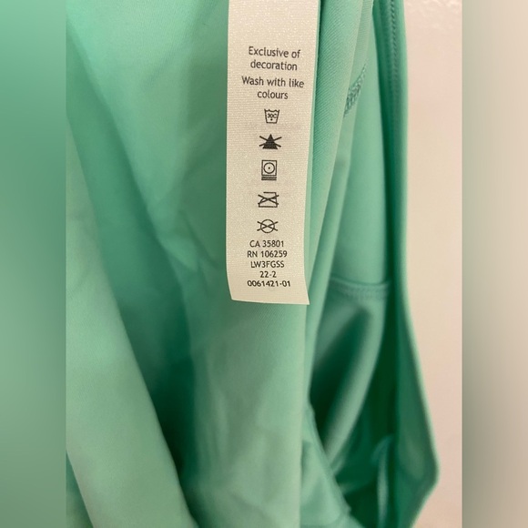 Lululemon Align T-Shirt Wild Mint Green Size 8 - Picture 7 of 7